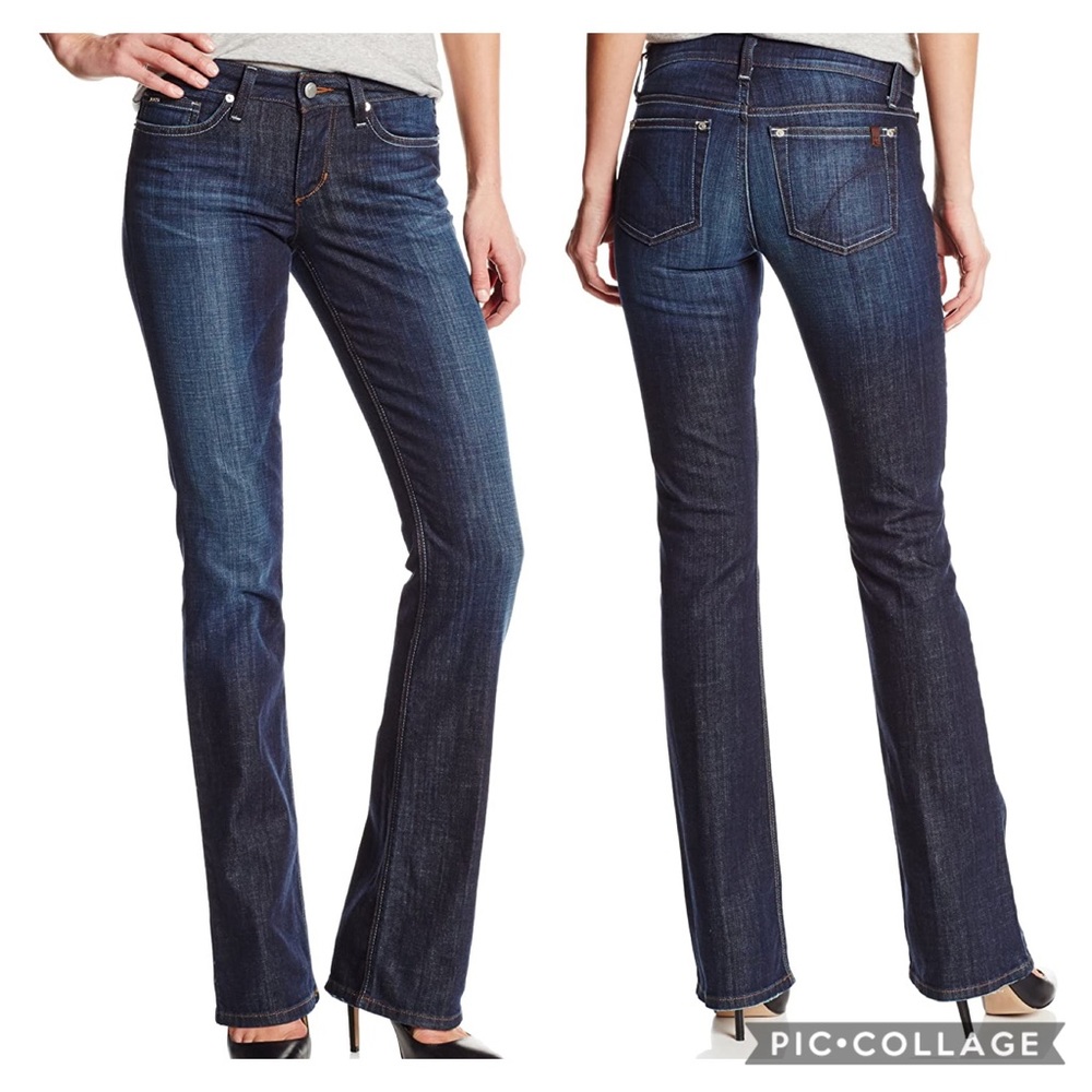Joe’s Jeans Curvy Bootcut Jeans Ryder Wash Long Inseam Tall Minimalist Denim